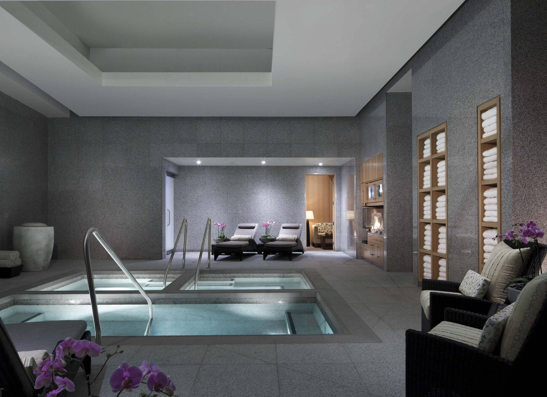 ARIA Resort spa & hot tubs in Las Vegas one of the notorious party cities